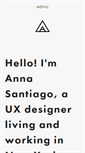 Mobile Screenshot of annasantiago.com